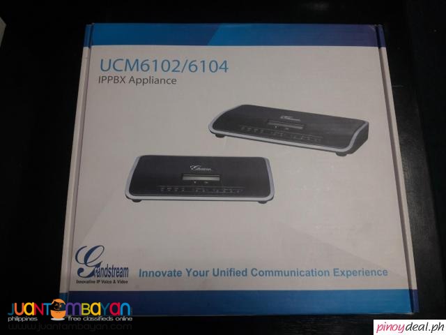 Grandstream UCM6102/6104 (IPPBX Appliance)
