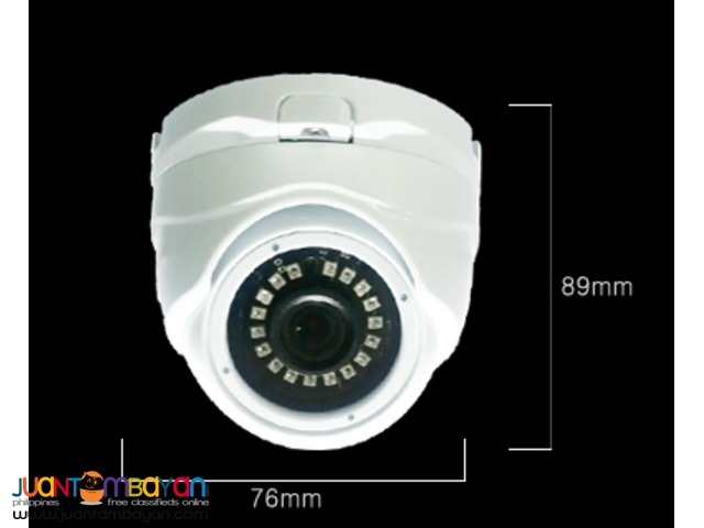 Affordable CCTV IP CAMERA w/ 2.4 mega pixel