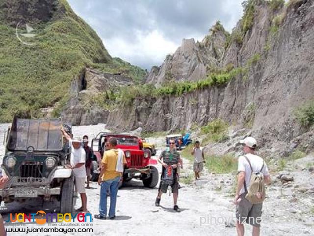 Mt Pinatubo tour, one of the most destructive in the 20th century Mt Pinatubo tour, one of the most destructive in the 20th century