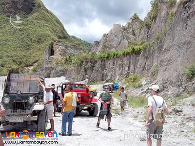 Mt Pinatubo tour, one of the most destructive in the 20th century