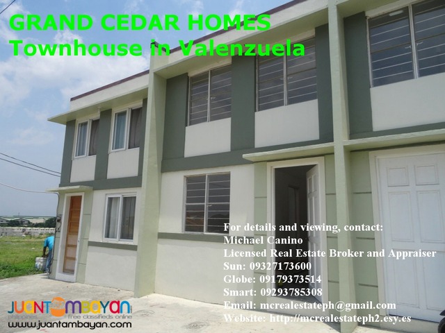 Affordable PAG-IBIG Townhouse in Valenzuela - Grand Cedar Homes