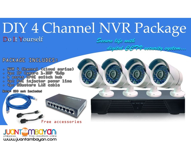 NVR with Bullet IP camera 960P-Scouter Electronics Corp