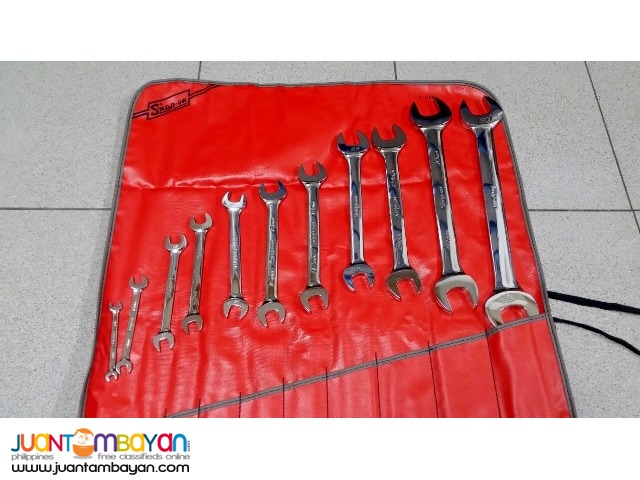 Snap-On 11-piece Open end Metric Wrench Set