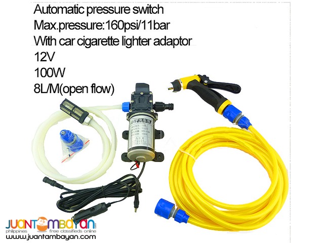 DC powered pressure washer