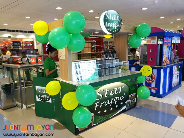 Star Frappe' Mall/ Kiosk Cart Package P179,000.00