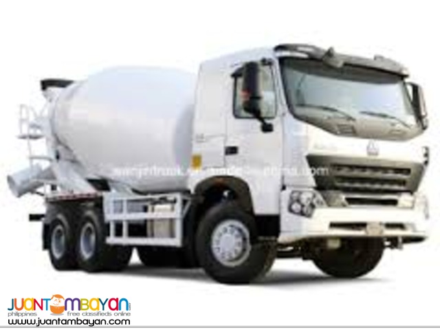 Sinotruk 10 Wheeler HOWO-A7 Mixer Truck Brand New Unit