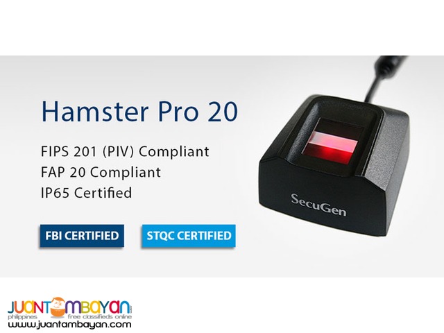 fingerprint scanner- Hamsterpro 20