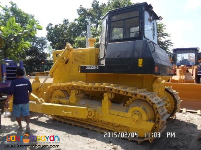 ZD220-3 Bulldozer Without Ripper 175kW Rated Power Brand New 