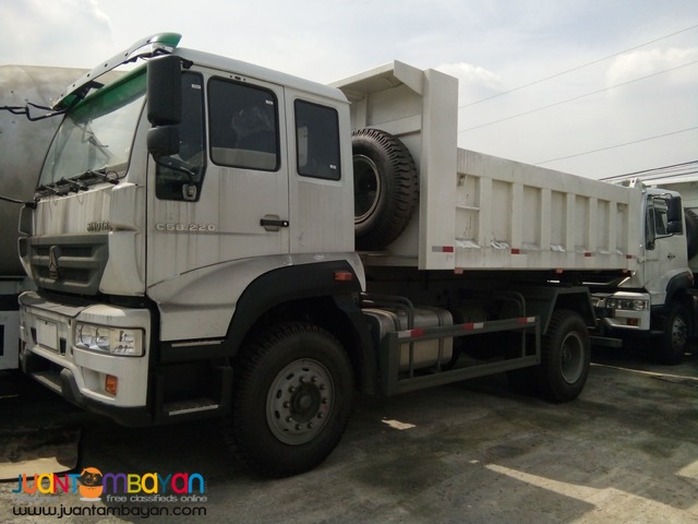 Dump truck Sinotruk Brand 12 cubic 6 Wheeler C5B Huang He