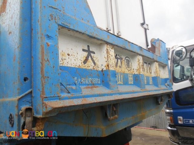 Blue Isuzu 10PE1 Engine 10Wheeler Dump TruckJPN Surplus