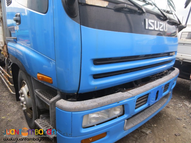 Blue Isuzu 10PE1 Engine 10Wheeler Dump TruckJPN Surplus