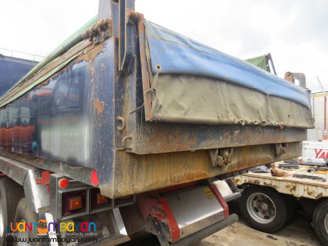 Chrome Blue Isuzu 10PE1 Engine 10W Dump Truck JPN Surplus