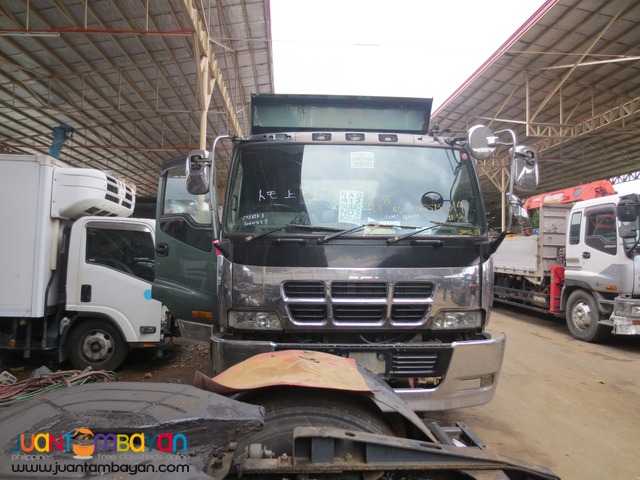 Chrome Black Isuzu 10PE1 Engine 10W Dump Truck JPN Surplus