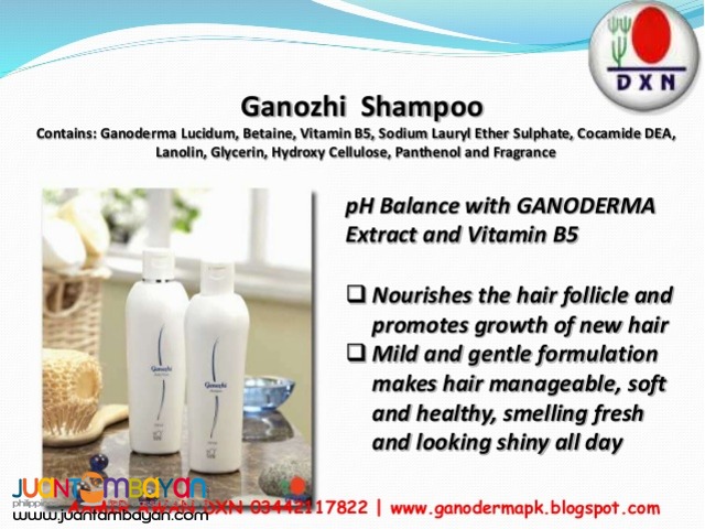 dxn ganozhi shampoo; best for loosing hair