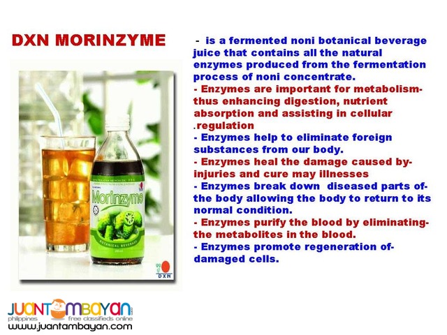 dxn morinzyme ; best for colon problem