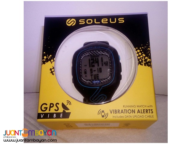 Soleus Unisex GPS Vibe Black/Yellow Watch