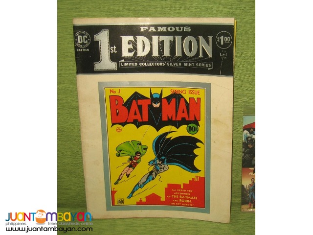 DC comics BATMAN Ist edition 1975 re-release (comic -magazine)