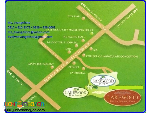 For sale - The Villages at LAKEWOOD CITY @ P 5,900/sqm.