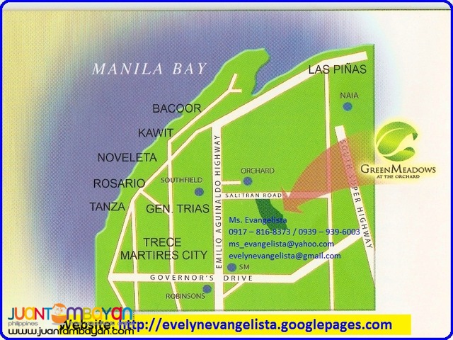 For sale - Greenmeadows at the Orchard 2 @ P 6,200/sqm.
