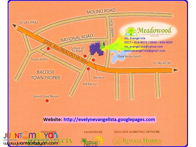 For sale - Meadowood Phase 3B @ P 8,500/sqm. NIYOG Share Only