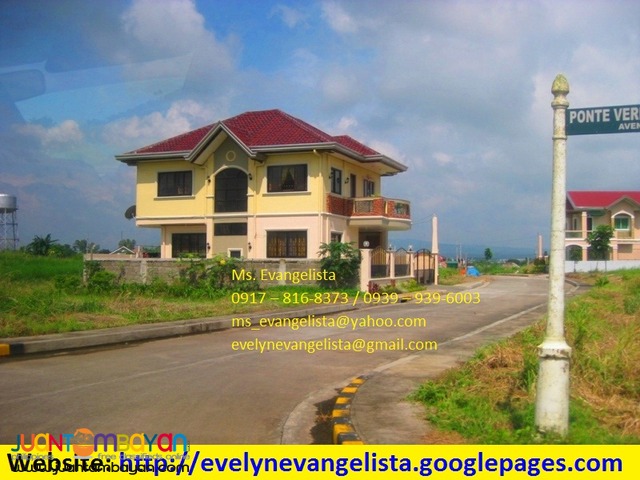 For sale - Ponte Verde Phase 2 Sto. Tomas Batangas @P 4,900/sqm.