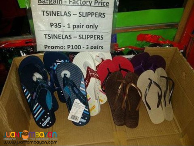 Slippers for 35pesos ONLY