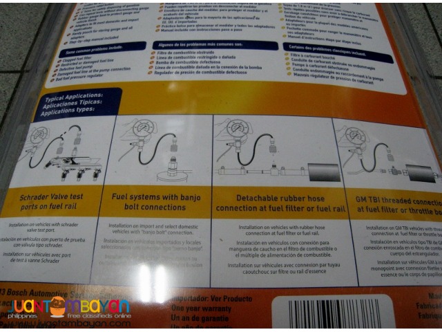 Actron CP7838 Professional Fuel Pressure Tester