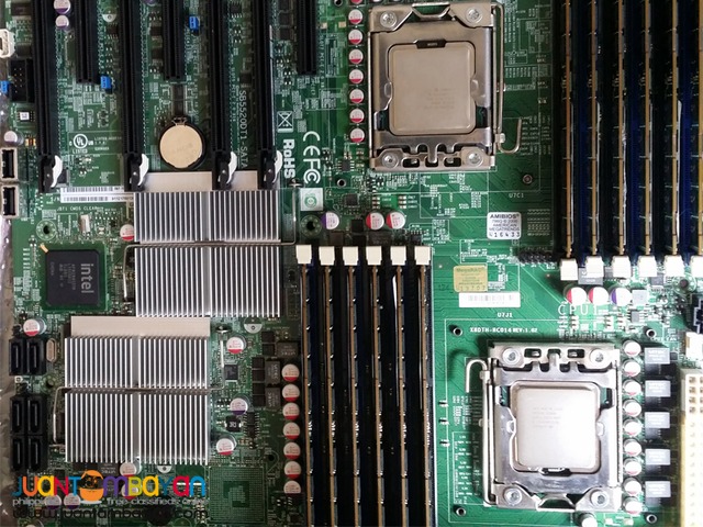 Server Board with Dual Xeon L5518 and 64GB Memory