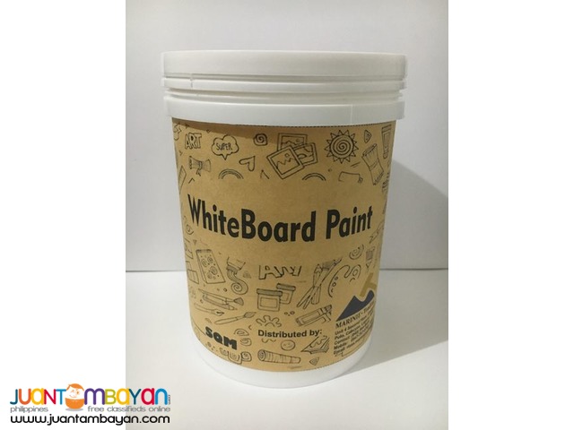 DRY ERASE / WHITEBOARD PAINT CLEAR - MARINIE TRADING