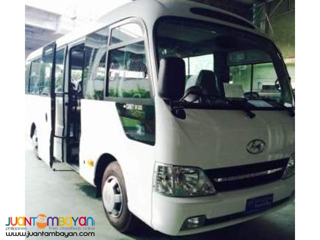 new hyundai coaster for rent new hyundai coaster for rent