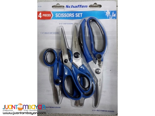 Schaffen 73-735 4-piece Scissor Set