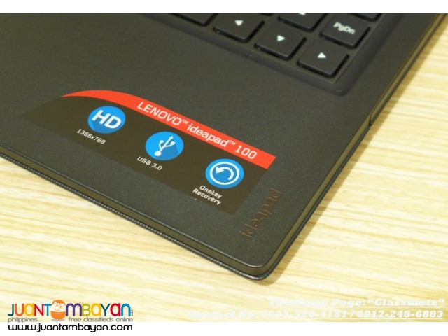 Brandnew! Lenovo Ideapad 100 Series BroadWell 14.1inch Win10 Laptop