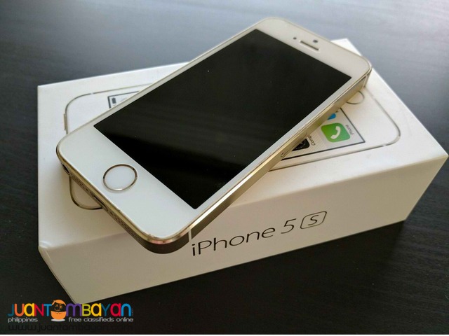 Iphone 5s  32 gb  factory unlocked 1 week used