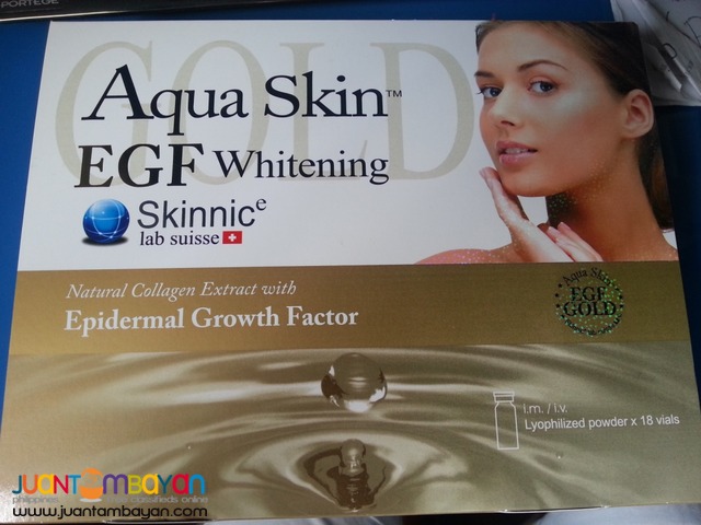 Aqua Skin EGF Gold  18 vials 