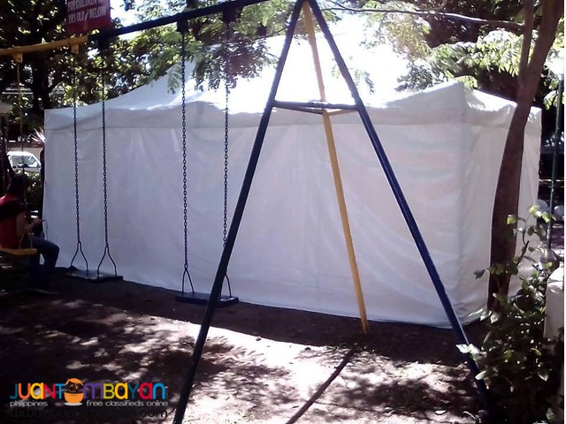 community service portable aircon tent