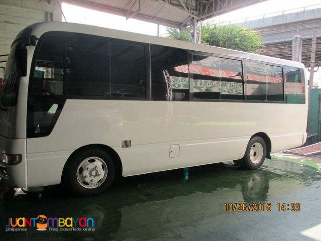 nissan coaster for rent