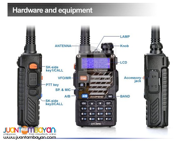 BAOFENG UV-5RE TWO WAY RADIO