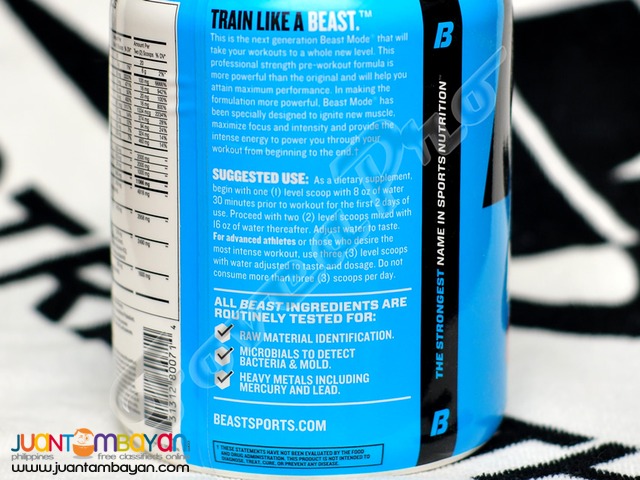SALE - Beast Mode 45 servings Beast Punch (Free Shipping)