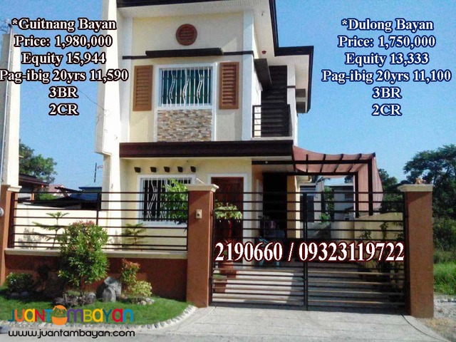 Pasig City & Cainta House for Sale Ready for Occupancy Birmingham