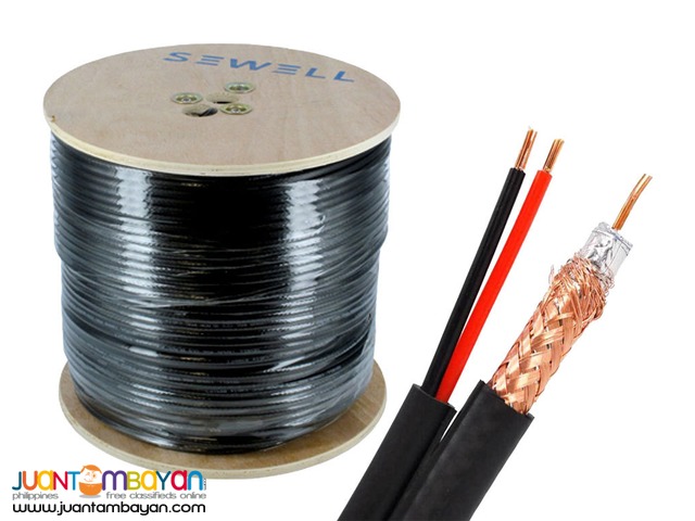 CCTV camera Cable- Siamese cable 305meters(RG06)