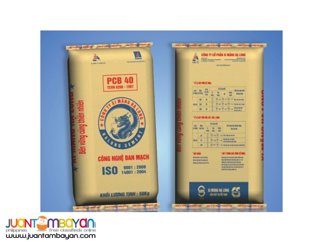 Pure Cement, No Extenders! Choose Ha Long Cement!!