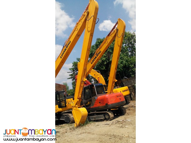 New Lonking CDM6235 Hydraulic Excavator 0.4m3 Capacity Long Arm