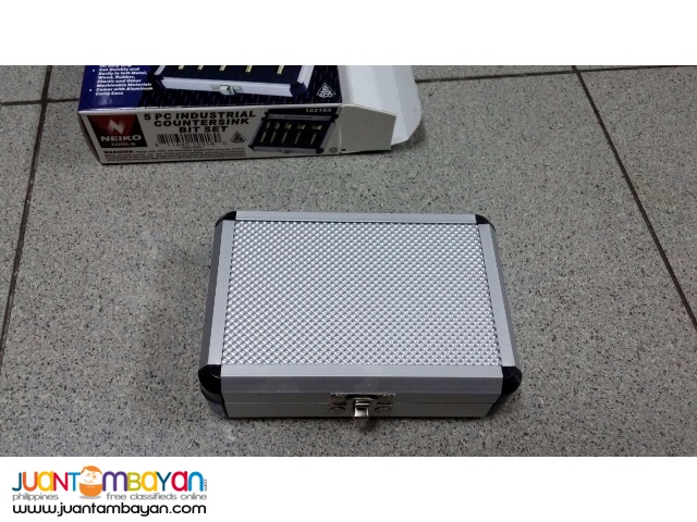 Neiko 10218A 5-piece 1/4-inch Countersink Bit Set