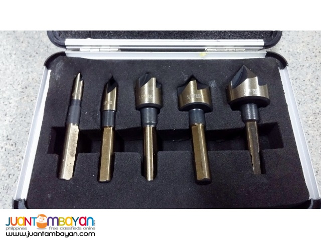 Neiko 10218A 5-piece 1/4-inch Countersink Bit Set