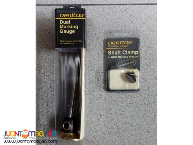 Veritas 05N7010 Dual Marking Gauge & Shaft Clamp Set