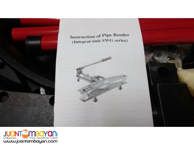 SWG-2 Hydraulic Pipe Bender