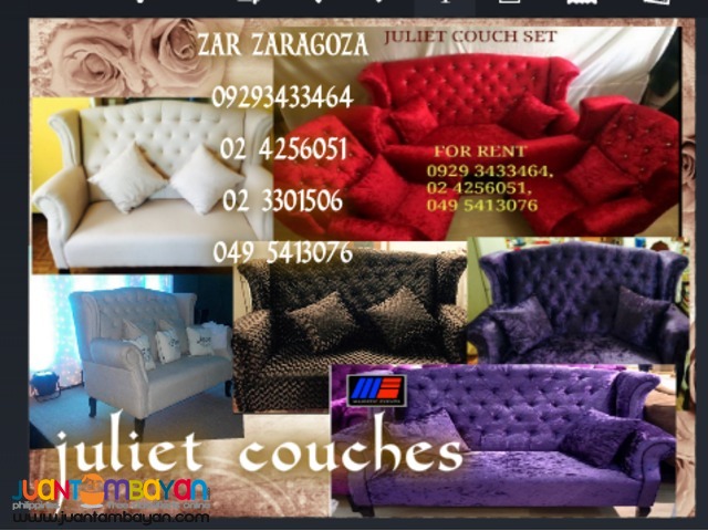 Juliet Event Couches