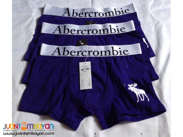 Overrun Branded Boxer Briefs with tag and label