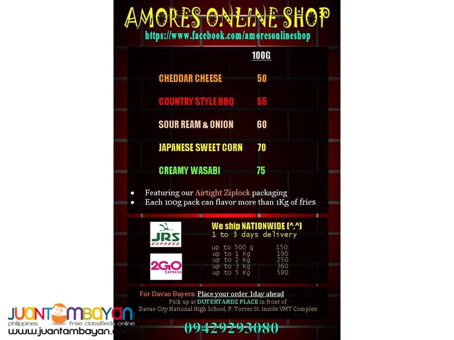 French Fries Flavoring