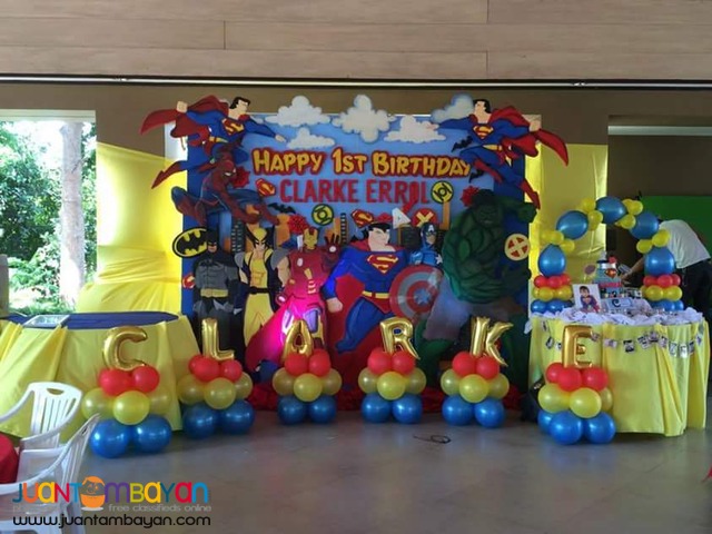 Affordable all in kiddie party package